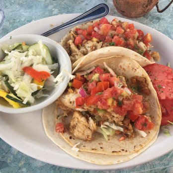 Coconuts - Fish tacos were seriously enormous!! - Seafood Near Me - Fort Lauderdale, Florida Coconuts - Fish tacos were seriously enormous!! - Seafood Near Me - Fort Lauderdale, Florida