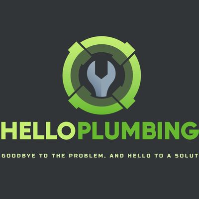 Hello Plumbing Logo