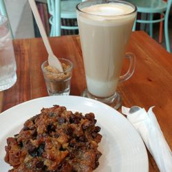 Bianca Mocha and Banana bread.. Delicious!!!!