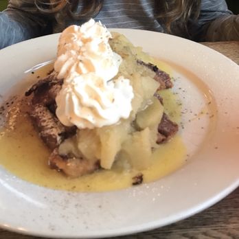 Papermoon Diner - French toast with caramel apples - Diners Near Me - Baltimore, Maryland