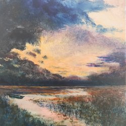 The Artists’ Gallery - Oil painting by Cathey Young