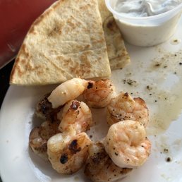 Shrimp Souvlaki Skewer Shrimp Souvlaki Skewer