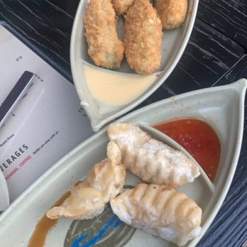 Takosushi - Chorizo stuffed peppers and Pork Potstickers - Japanese Near Me - Augusta, Georgia Takosushi - Chorizo stuffed peppers and Pork Potstickers - Japanese Near Me - Augusta, Georgia