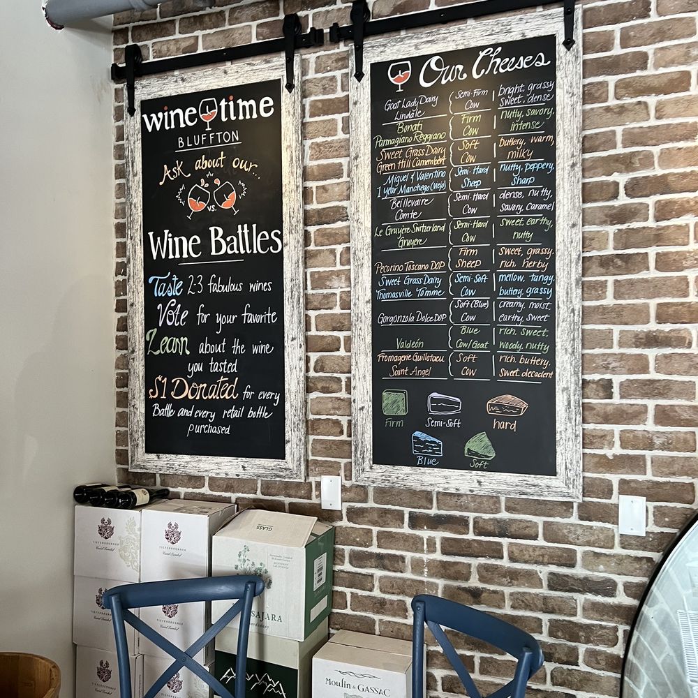 Wine Time Bluffton - Inside - Wine Bars Near Me - Bluffton, South Carolina Wine Time Bluffton - Inside - Wine Bars Near Me - Bluffton, South Carolina