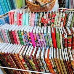 Needle In A Haystack - Just a few of our 100% cotton fabrics.