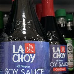 Soy sauce.