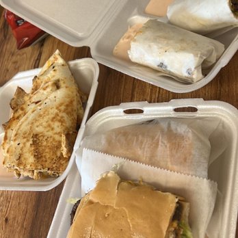 Trinkin Trinkin - Steak sandwich steak wrap and chicken quesadilla - Salad Near Me - Miami Gardens, Florida