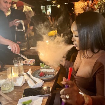 Pergola - The lovely hookah and birthday cake - Hookah Bars Near Me - New York, New York