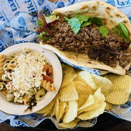 Grilled Lamb Gyro Grilled Lamb Gyro