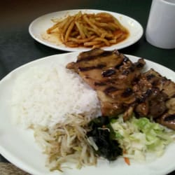 Kim Chee Restaurant - BBQ Chicken Plate, Small Portion!