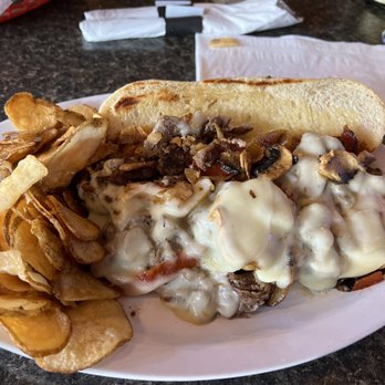 Copper Penny Pub - Steak sandwich and chips - Irish Near Me - Hot Springs, Arkansas Copper Penny Pub - Steak sandwich and chips - Irish Near Me - Hot Springs, Arkansas