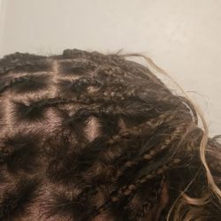 Aicha African Braiding - 2 braids came out a week after receiving style. May just be my hair texture is too soft. Still loved my service!