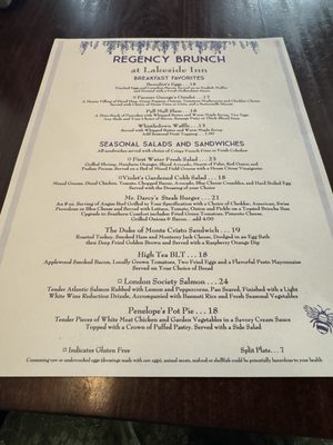 Menu photo 1 Beauclaire Restaurant Mount Dora, FL Menu photo 1 Beauclaire Restaurant Mount Dora, FL