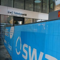 C + C Tabakmarkt Augsburg - Bald Wiedereröffnung auf der Südseite des Kö