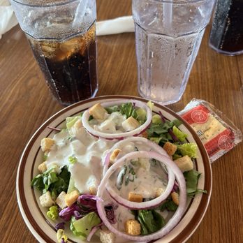 D'Lite Scratch Kitchen - Side salad and drinks - American Near Me - Tulsa, Oklahoma