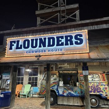 Flounder's Chowder House - Outside - Seafood Near Me - Gulf Breeze, Florida Flounder's Chowder House - Outside - Seafood Near Me - Gulf Breeze, Florida