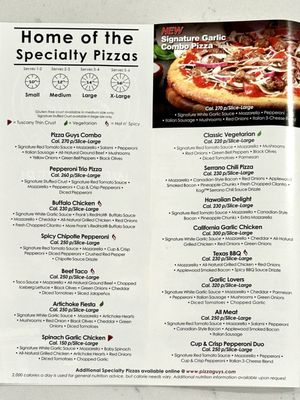 Menu photo 6 Pizza Guys Murrieta, CA Menu photo 6 Pizza Guys Murrieta, CA