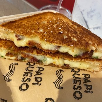 Optimist Hall - Jalapeño Bacon Grilled Cheese from Papi Queso! - Food Court Near Me - Charlotte, North Carolina Optimist Hall - Jalapeño Bacon Grilled Cheese from Papi Queso! - Food Court Near Me - Charlotte, North Carolina