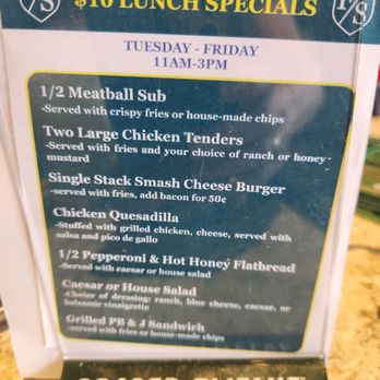 Fairway Social - $10 lunch specials! - Sports Bars Near Me - Birmingham, Alabama Fairway Social - $10 lunch specials! - Sports Bars Near Me - Birmingham, Alabama