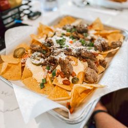 Megaplex Downtown Daybreak - Short rib nachos (3/5 stars)