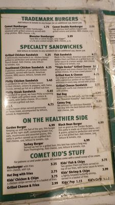 Menu photo 5 Comet Burgers Royal Oak, MI Menu photo 5 Comet Burgers Royal Oak, MI