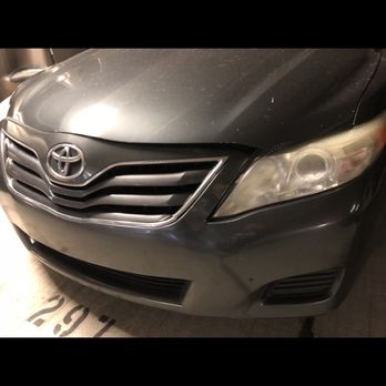 Mawi Auto - Before hood damage - Body Shops Near Me - Houston, Texas