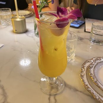 One House Bistro - Lychee Passion Fruit Mocktail - Asian Fusion Near Me - San Ramon, California One House Bistro - Lychee Passion Fruit Mocktail - Asian Fusion Near Me - San Ramon, California