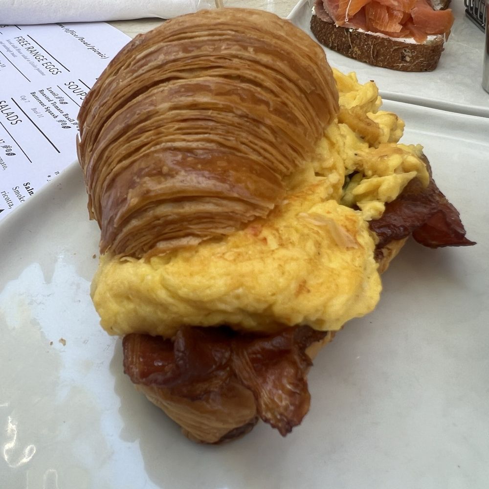 Cecile Bakery + Cafe - Bacon egg and cheese sandwich - Bakeries Near Me - Miami, Florida