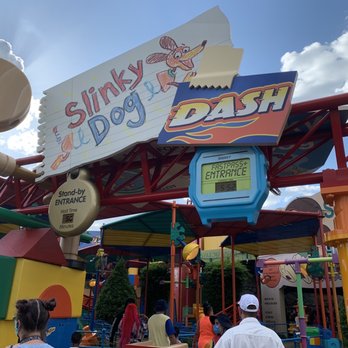 Slinky Dog Dash - Entrance - Amusement Parks Near Me - Kissimmee, Florida