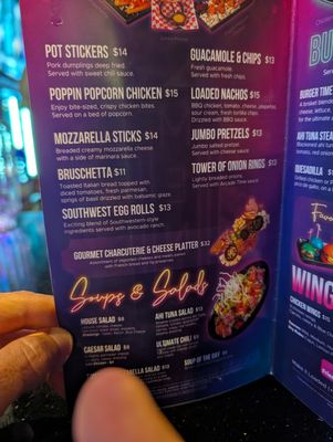 Menu photo 1 Arcade Time Wellington, FL