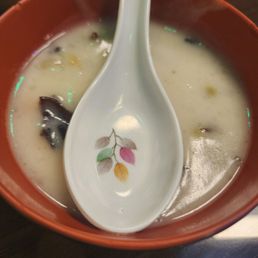 Complementary house soup Complementary house soup