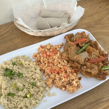 Buna Kurs - Breakfast combo - Ethiopian Near Me - Richmond, Virginia
