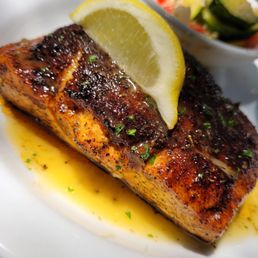 Crab Stuffed Salmon