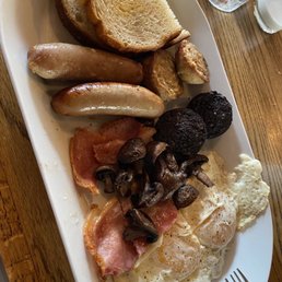 Delicious Full English Breakfast that killed