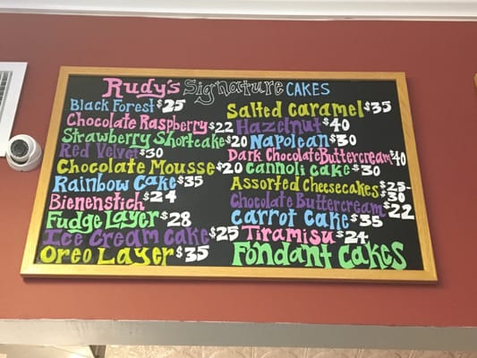 Menu photo 4 Rudy's Bakery and Cafe Ridgewood, NY