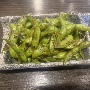 Akiko - Edamame spicy with garlic - Japanese Near Me - Houston, Texas