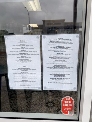 Menu photo 1 Tigres Fuego Redondo Beach, CA
