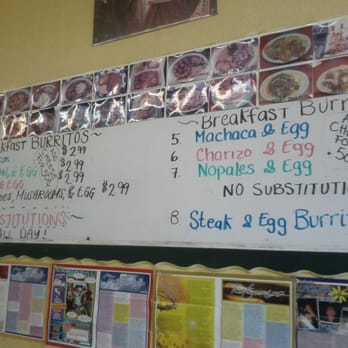 Nancy's Taco Shop 2 - Inside wall - Mexican Near Me - La Mesa, California