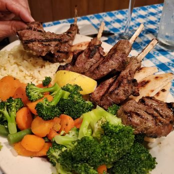 Georges Greek On Second - Lamb, so juicy and delicious. - Greek Near Me - Long Beach, California