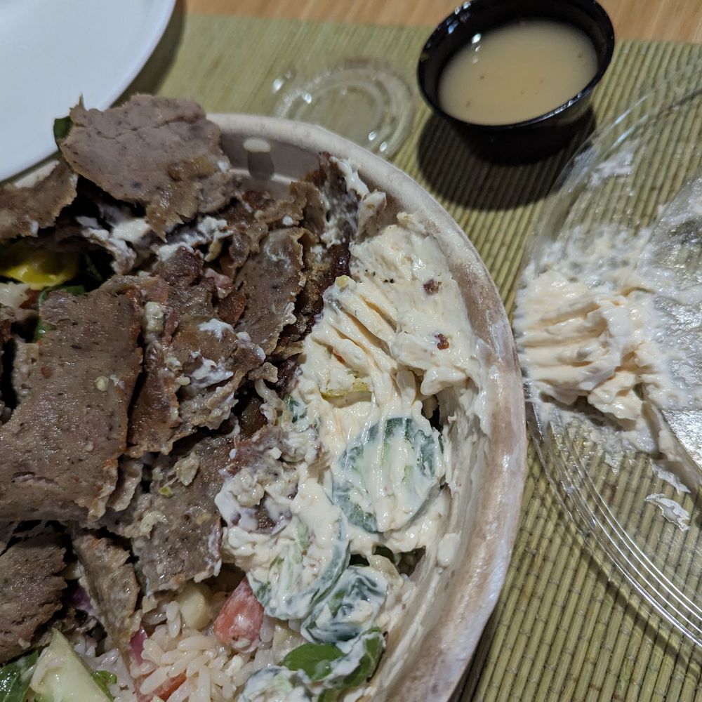 Plaka Grill - Scoop of straight mayonnaise in my bowl ... - Greek Near Me - Vienna, Virginia Plaka Grill - Scoop of straight mayonnaise in my bowl ... - Greek Near Me - Vienna, Virginia