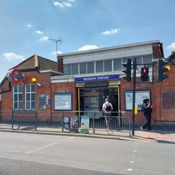 Neasden Tube Station - Entrance