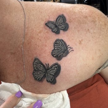 13 Mag Tattoo - Butterflies - Tattoo Near Me - Sacramento, California