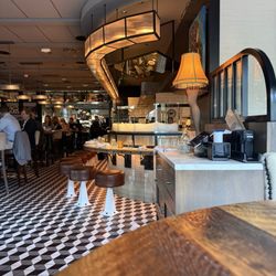 The Pearl - View from my table looking at the oyster bar.
