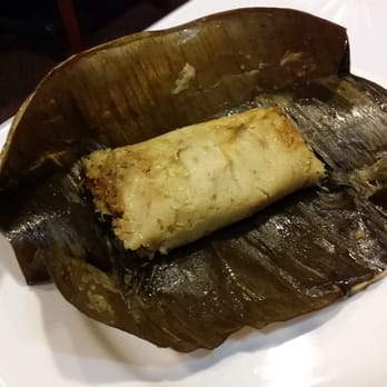 Tela Mares - Chicken and potato tamale - Latin American Near Me - Baltimore, Maryland