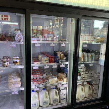 Larsen's Danish Bakery - Fridge with basic groceries - Bakeries Near Me - Seattle, Washington Larsen's Danish Bakery - Fridge with basic groceries - Bakeries Near Me - Seattle, Washington
