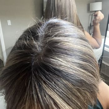 Union Salon South - Top highlights. A little too dense for me /unlike the inspiration pic in my opinion. - Hair Salons Near Me - Pasadena, California