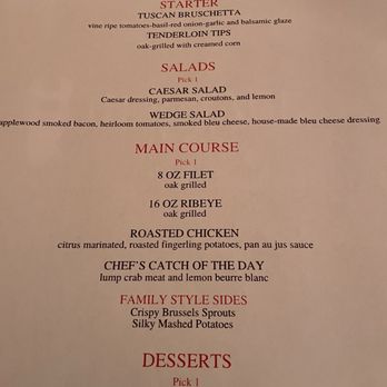 Prime & Pearl - The selection we had to choose from. - New American Near Me - Gainesville, Florida Prime & Pearl - The selection we had to choose from. - New American Near Me - Gainesville, Florida