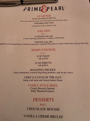Menu photo 5 Prime & Pearl Gainesville, FL Menu photo 5 Prime & Pearl Gainesville, FL