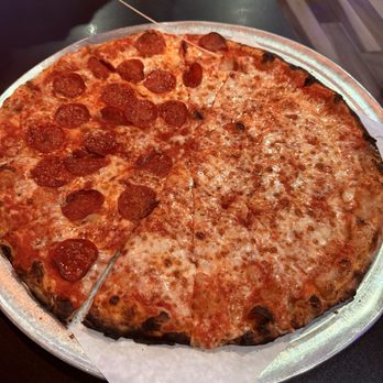 New Haven Pizza Place - Pizza was terrific . Salad sucked . So next time just pizza . - Pizza Near Me - Milford, Connecticut New Haven Pizza Place - Pizza was terrific . Salad sucked . So next time just pizza . - Pizza Near Me - Milford, Connecticut