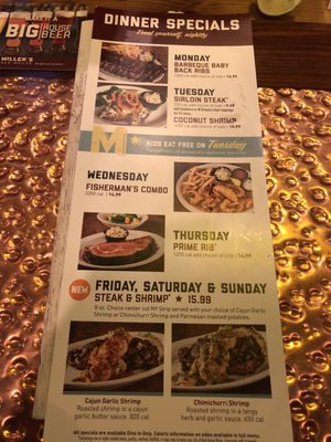 Menu photo 7 Miller's Ale House Winter Park, FL Menu photo 7 Miller's Ale House Winter Park, FL